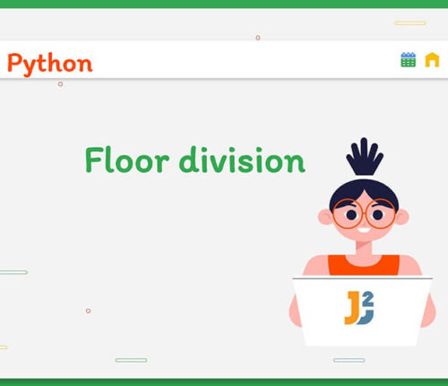 Floor division in Python