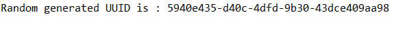 Convert UUID to String in Java - Java2Blog