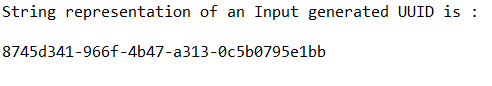 Convert UUID to String in Java - Java2Blog