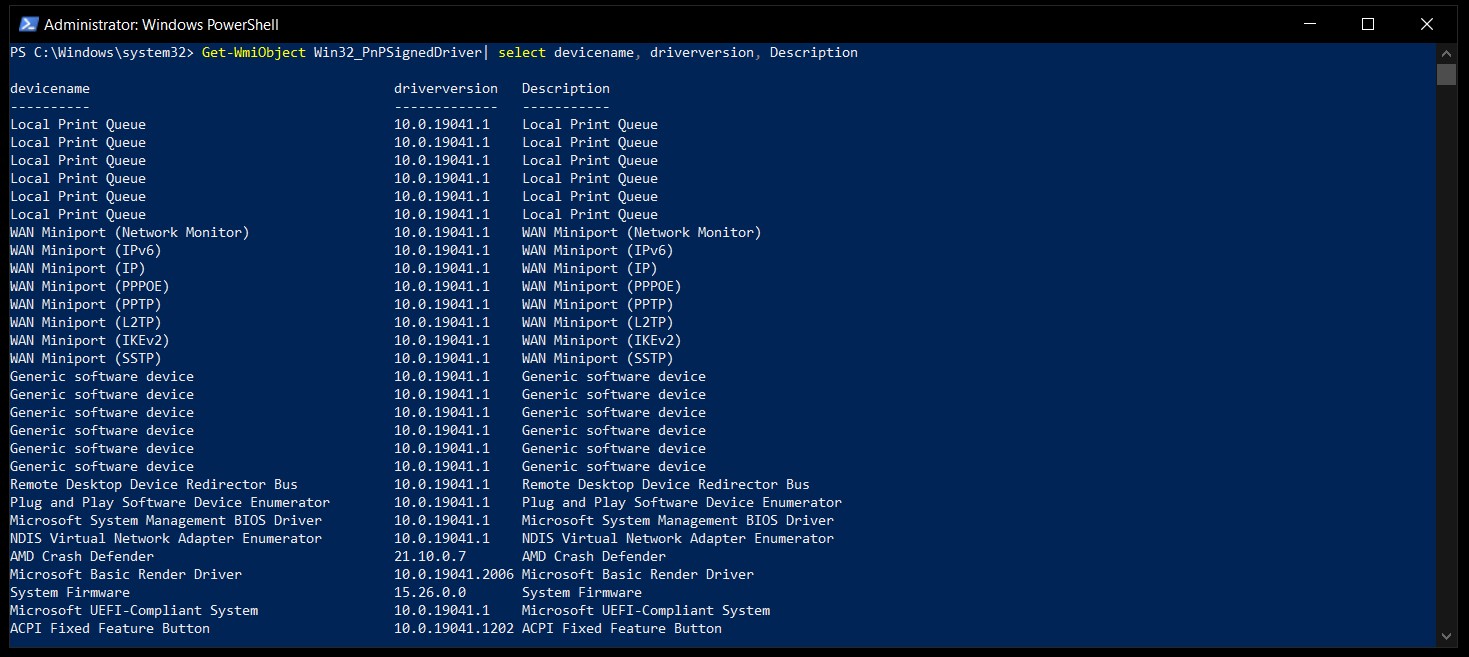 Get Driver Versions In Powershell 2 Ways Java2blog