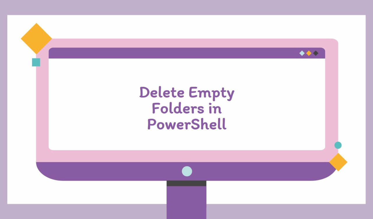 Delete empty folders in PowerShell