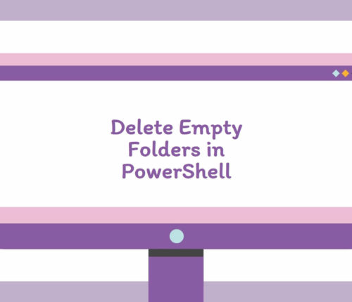 Delete empty folders in PowerShell