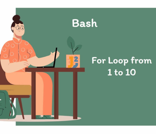 Bash - For loop 1 to 10