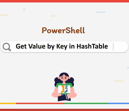 Get Value by Key in PowerShell