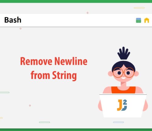 Remove newline from String in Bash