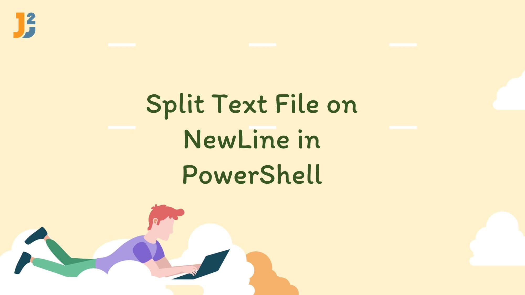 powershell split text file by lines