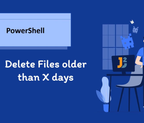 Delete Files older than X days in PowerShell