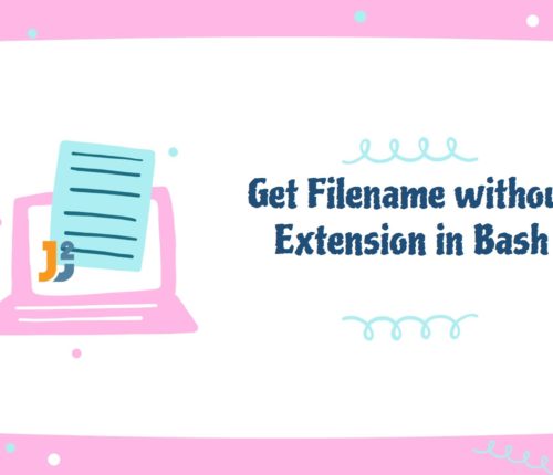 Get Filename without extension in Bash