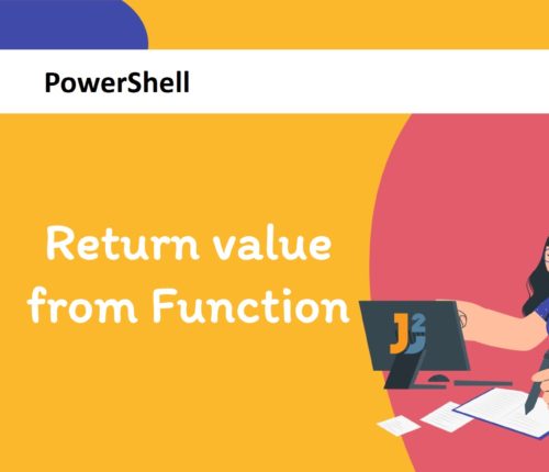 Return value from function in PowerShell