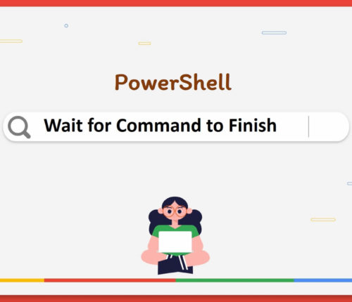 Wait for Command to Finish in PowerShell