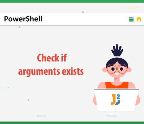 Check if argument exists in PowerShell