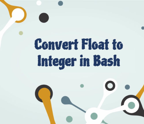 Convert Float to Integer in Bash