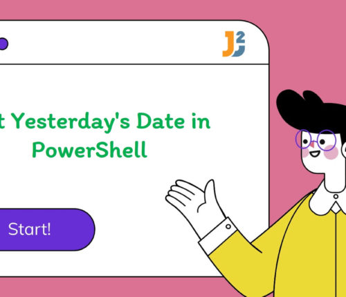 Get yesterday's date in PowerShell