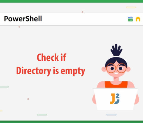 PowerShell check if directory is empty