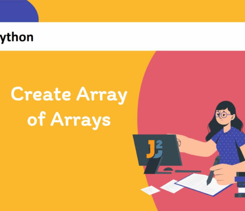 Create array of arrays in Python