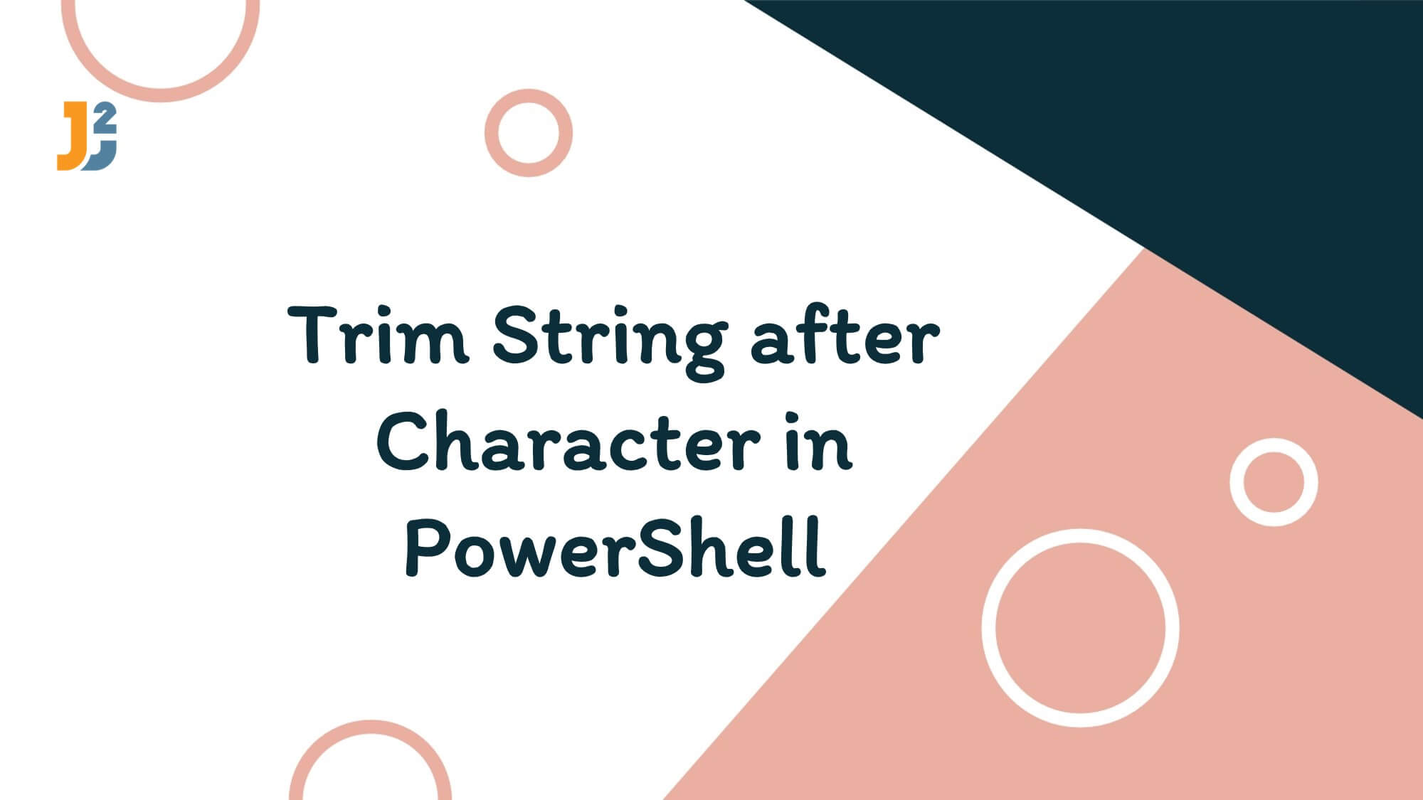 Powershell Trim String After First Character