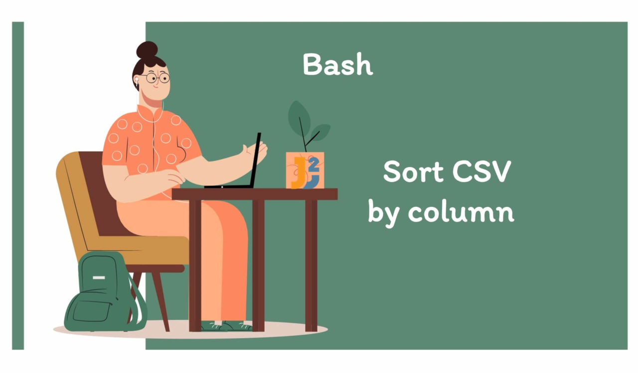 Bash sort CSV by column