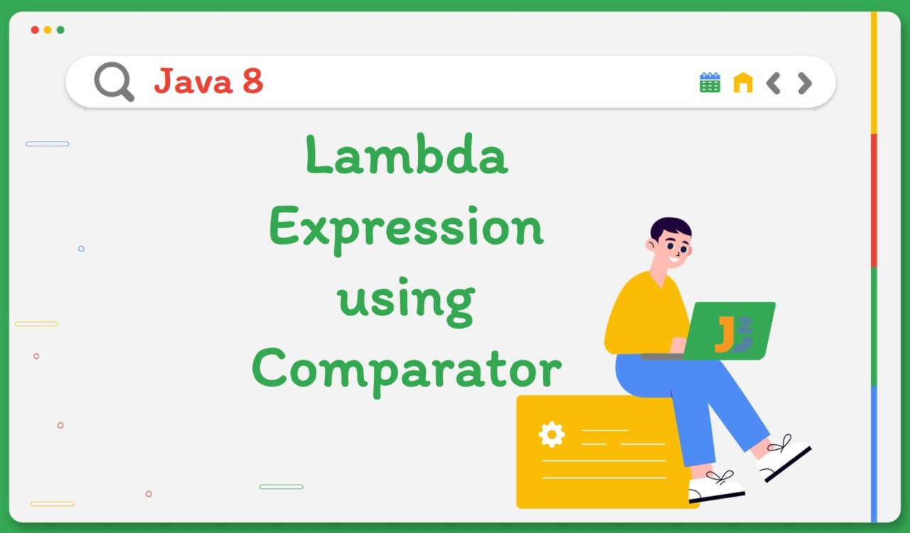 Java 8 Lambda Expression using Comparator