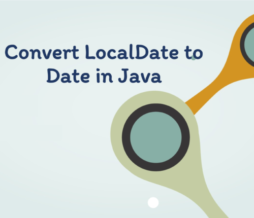 Convert LocalDate to Date in java
