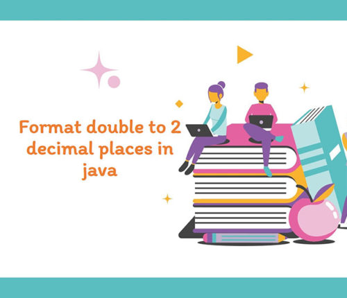 Format double to 2 decimal places in java