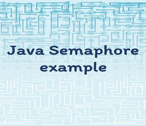 Java Semaphore example