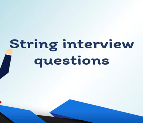 Java String interview questions