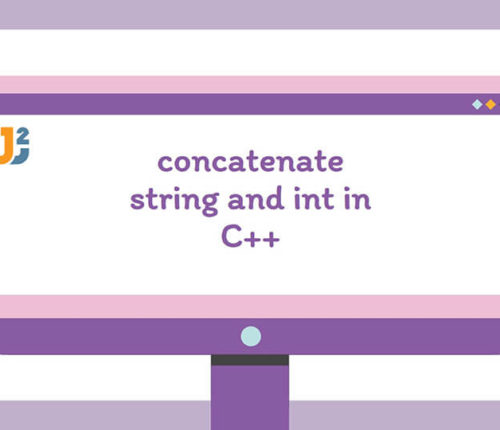 C++ concatenate string and int