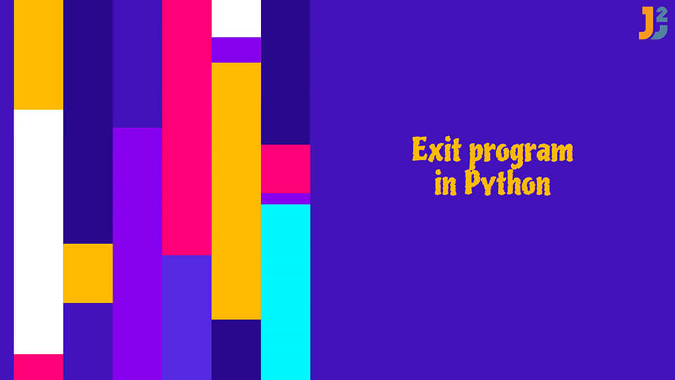 Exit Python program