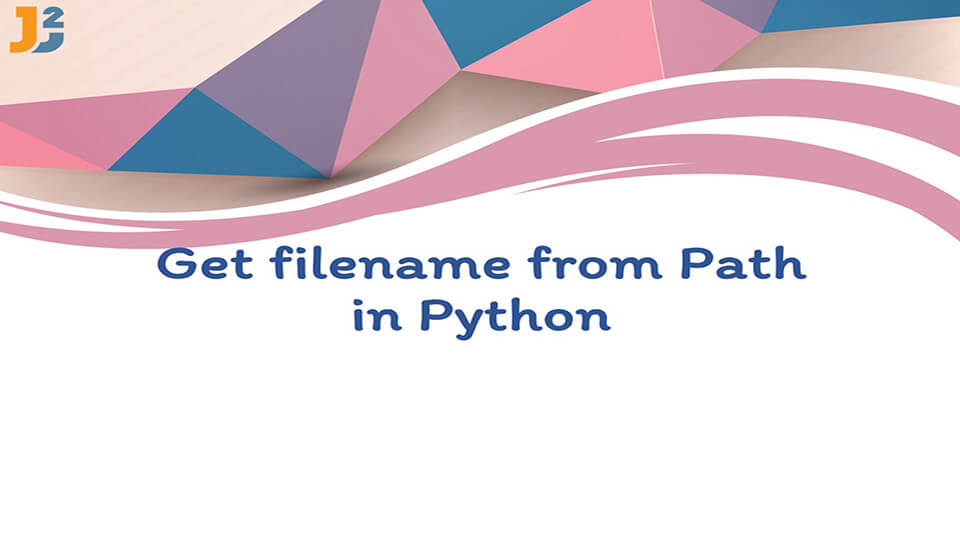 Get filename from path in Python