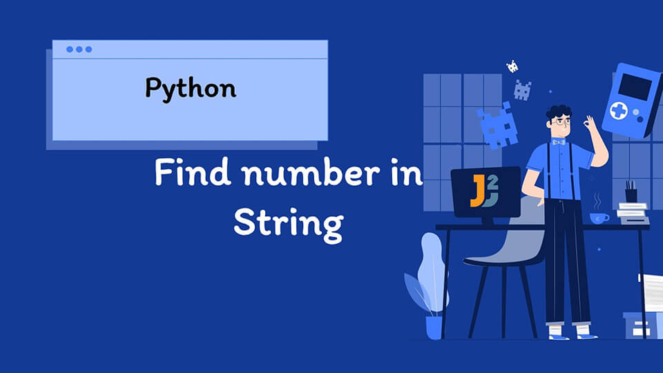 Python find number in String