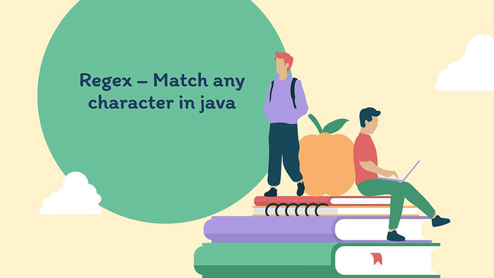 Regex Match any Character in java