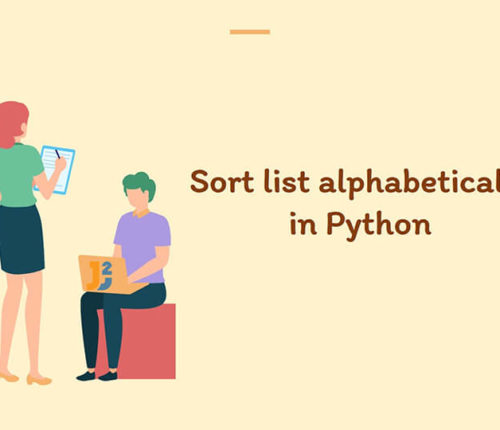 Sort list alphabetically in Python