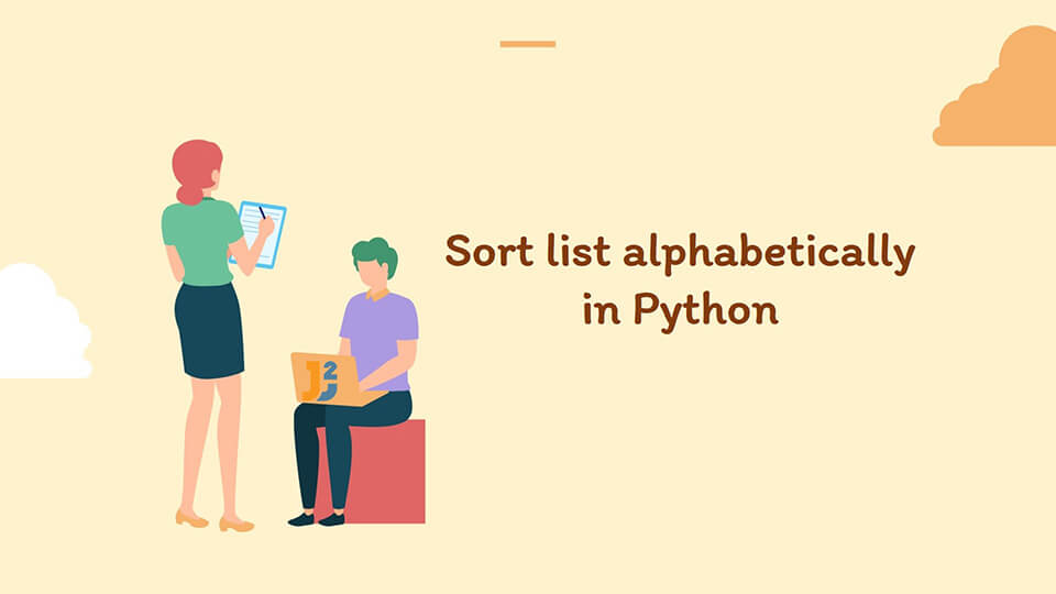 Sort list alphabetically in Python