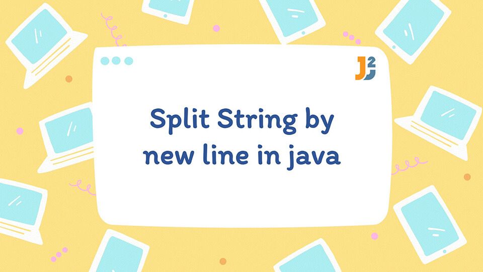 Split String by new line in java