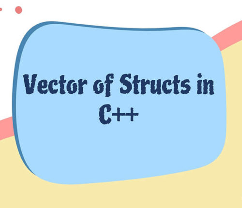 Vector of Structs in C++