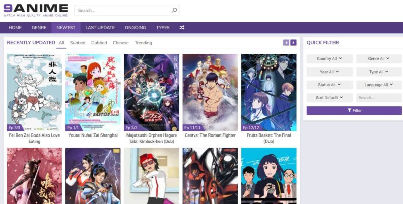 9Anime - KissCartoon alternatives