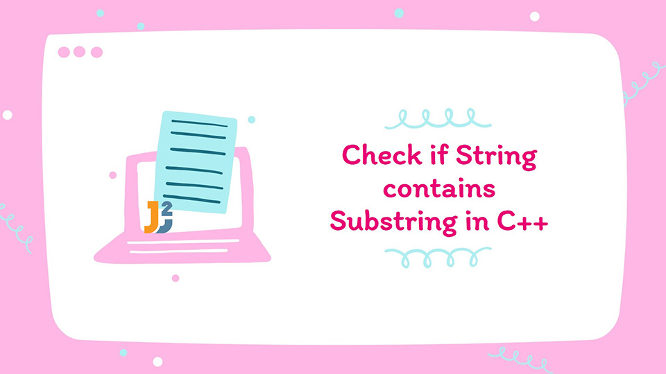 String contains C++