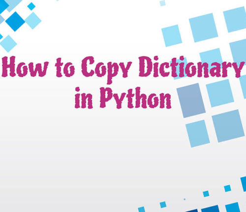 Copy a dictionary in Python