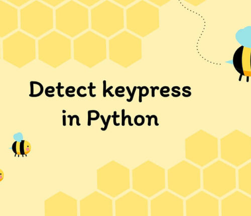 Detect keypress in Python
