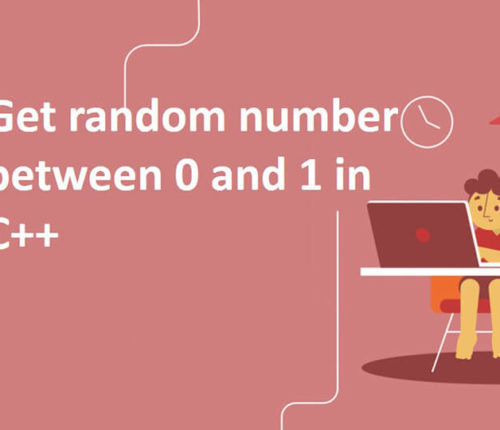 C++ random number between 0 and 1