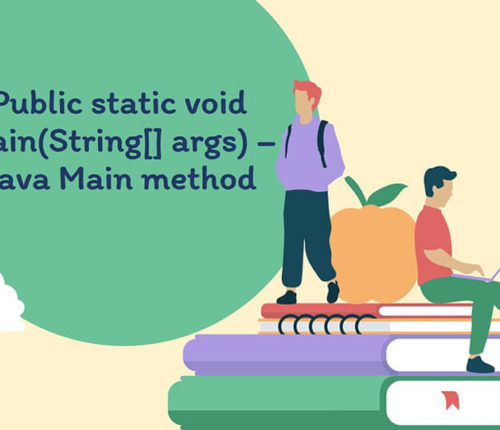 public static void main(String args[]) - Java main method