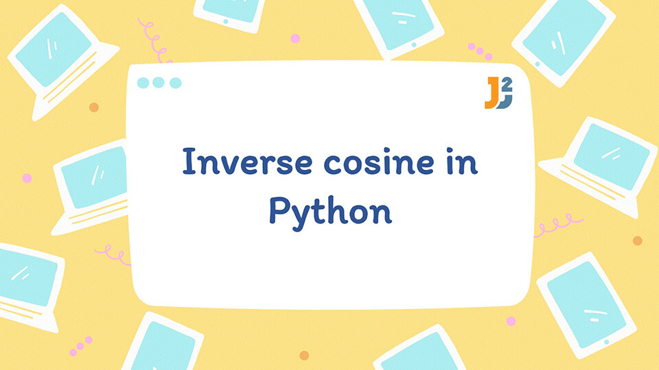 Inverse cosine in Python