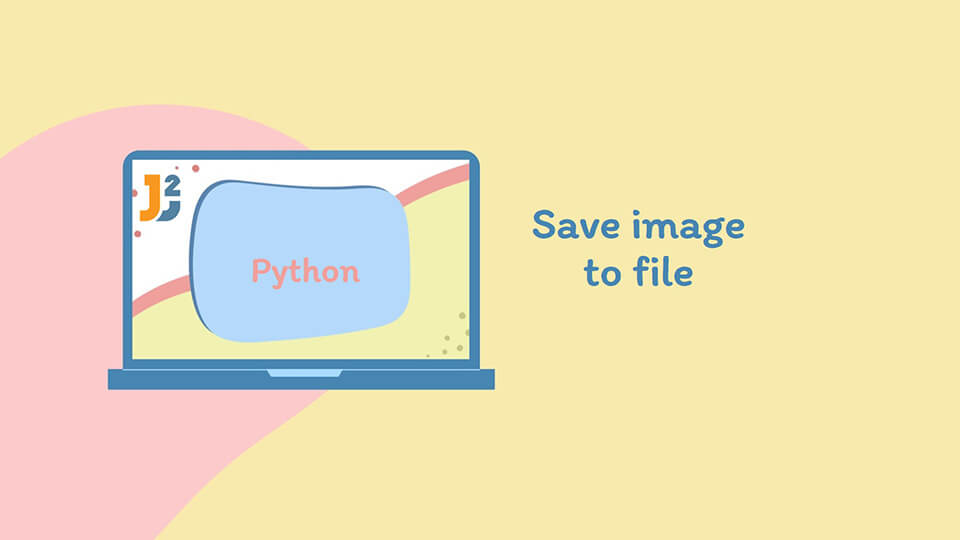 Save image to file in Python