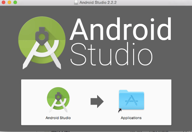 Drag Android studio to applications