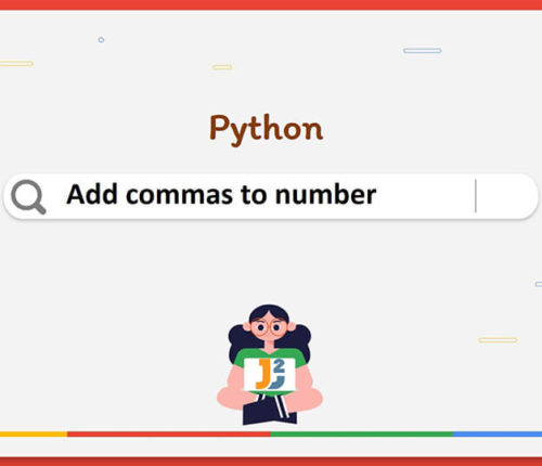 Python add commas to number