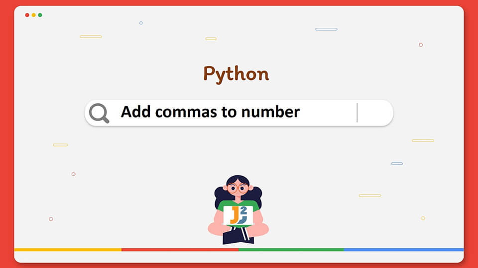 Python add commas to number