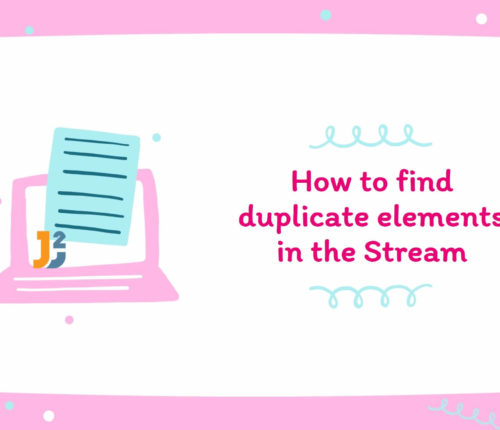 Find duplicate elements in the Stream