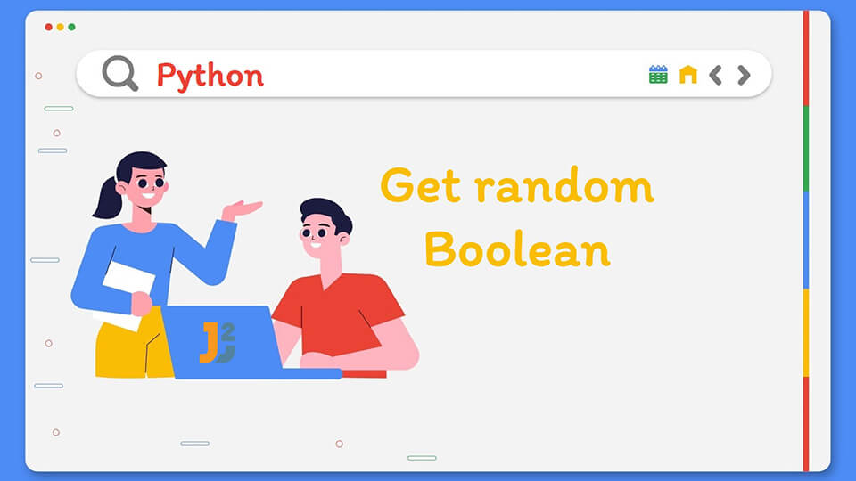 Get random boolean in Python