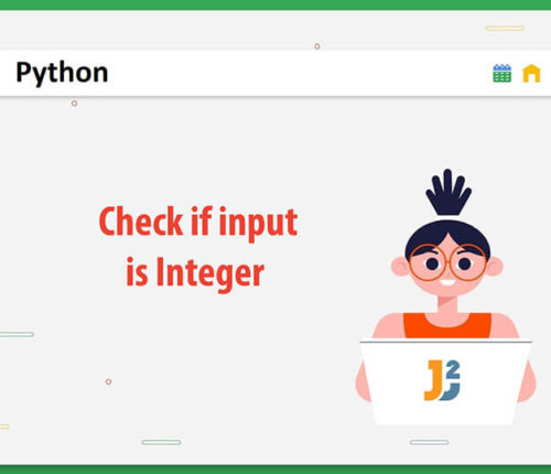 Check if input is integer in Python
