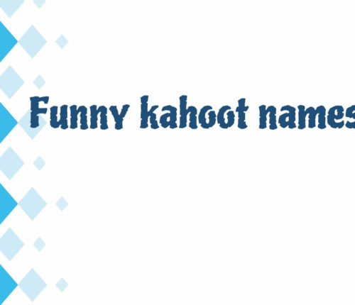 Funny Kahoot names